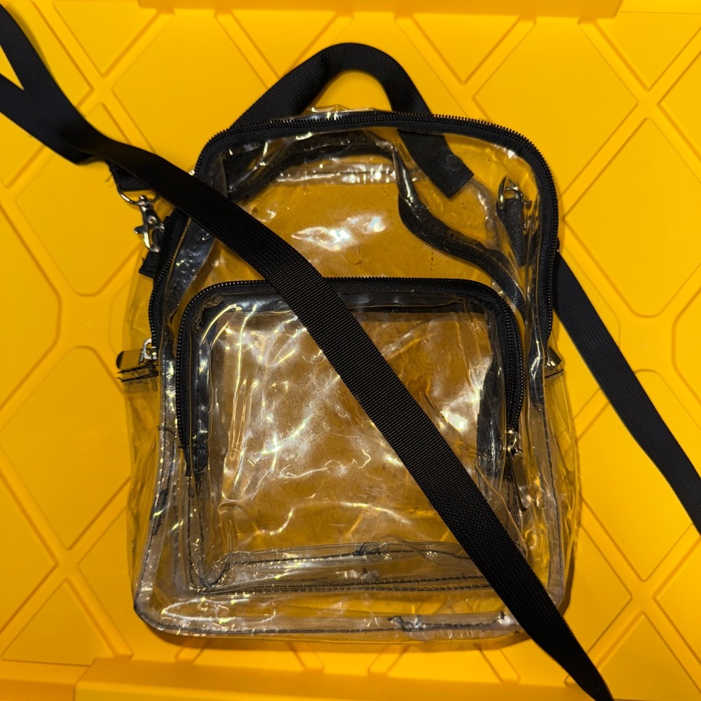 Clear Crossbody purse
